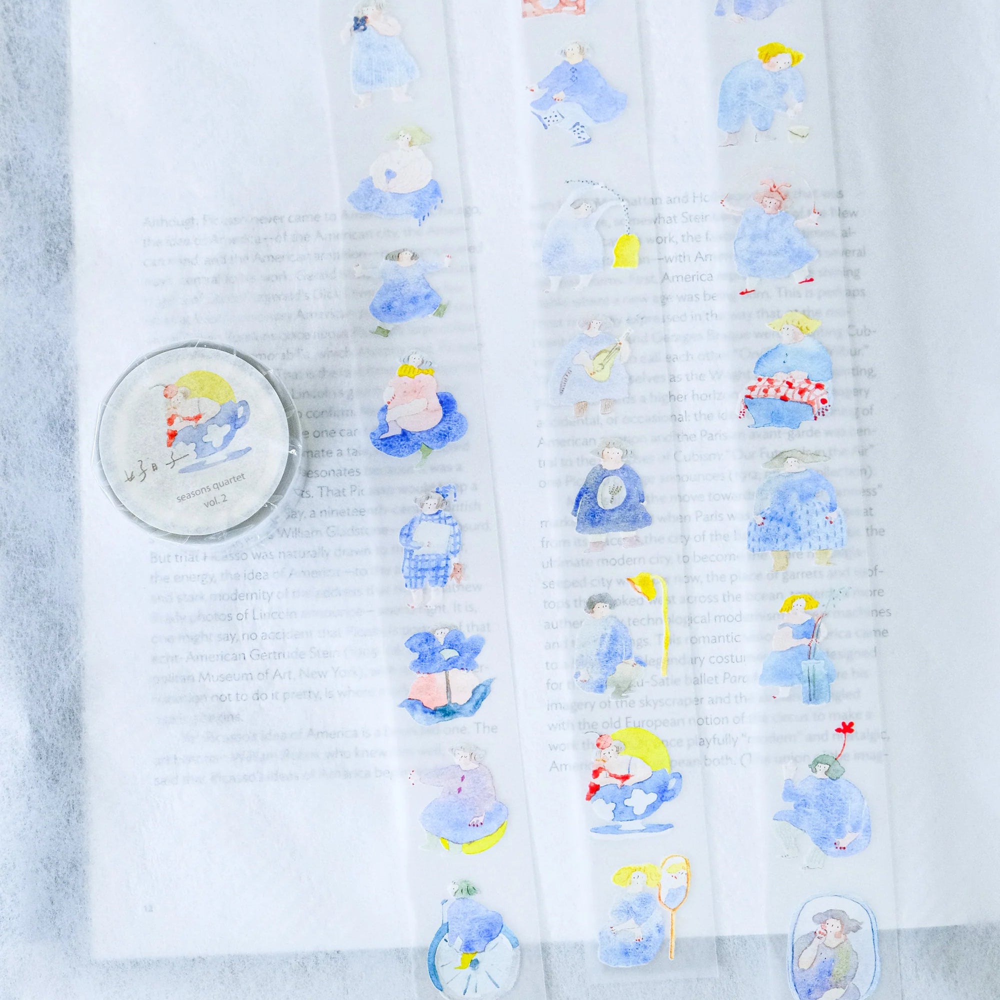 Dodolulu - Washi Tape - Seasons Quartet Vol. 2 (PET)