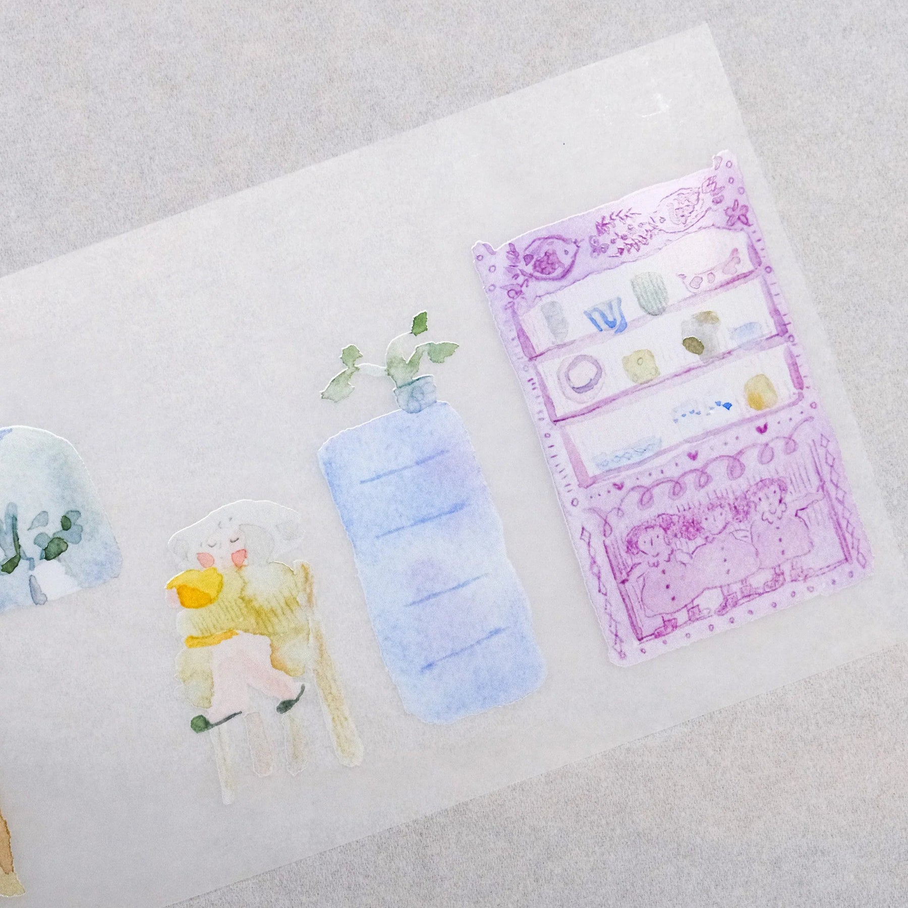 Dodolulu - Washi Tape - A La Table (PET)