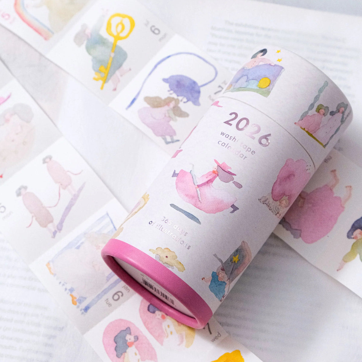 Dodolulu - 2026 Washi Tape Set - 365