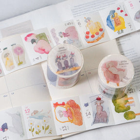 Dodolulu - 2026 Washi Tape Set - 365
