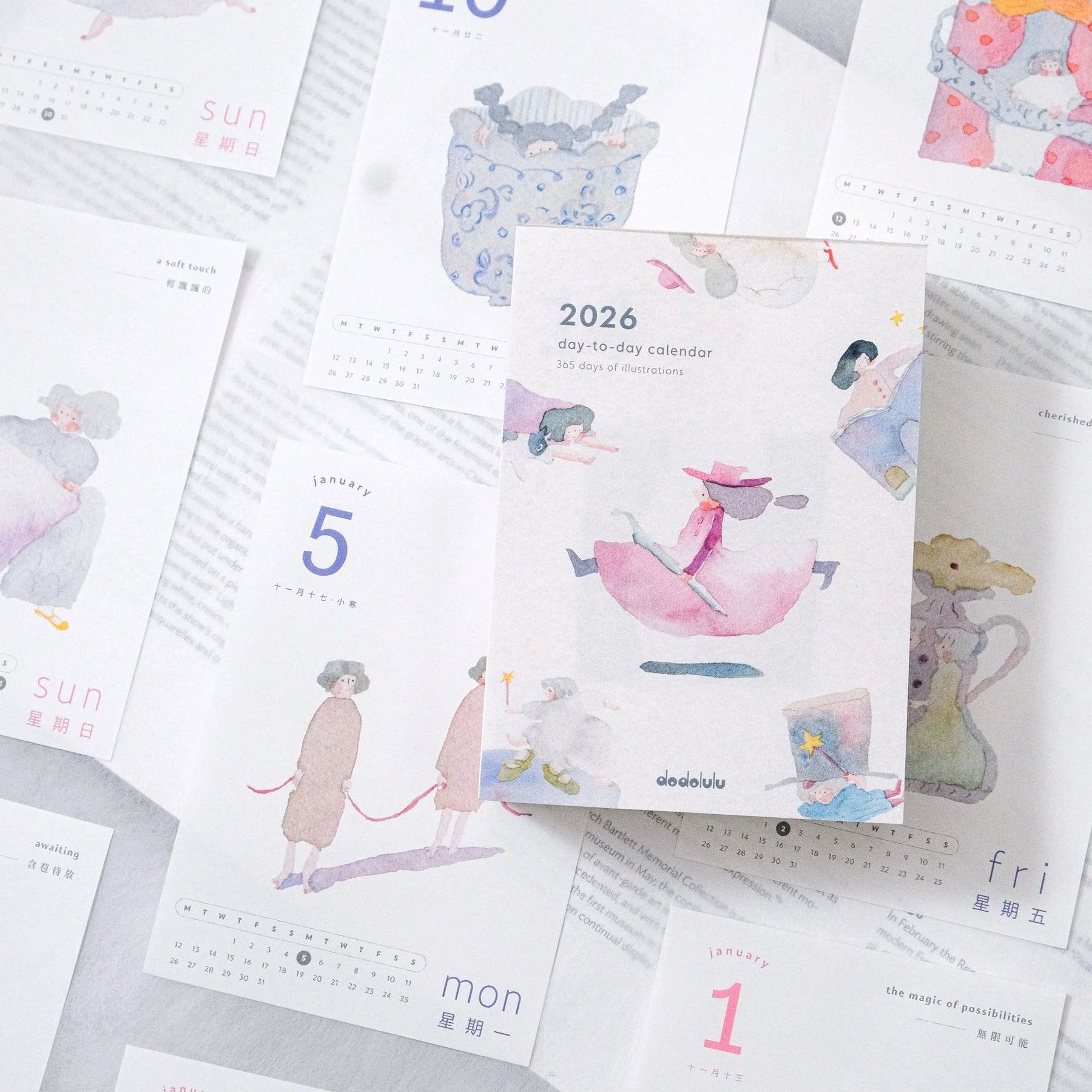 Dodolulu - 2026 Calendar - 365 Day To Day