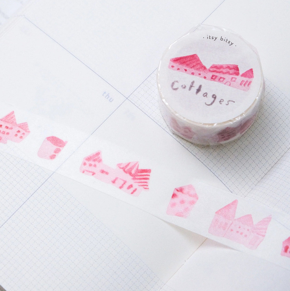 Dodolulu - Washi Tape - Cottages