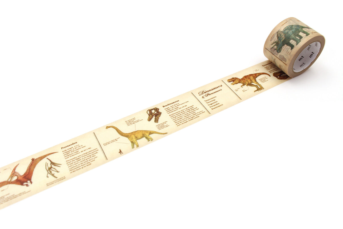 MT Masking Tape - Washi Tape - Encyclopedia Dinosaur