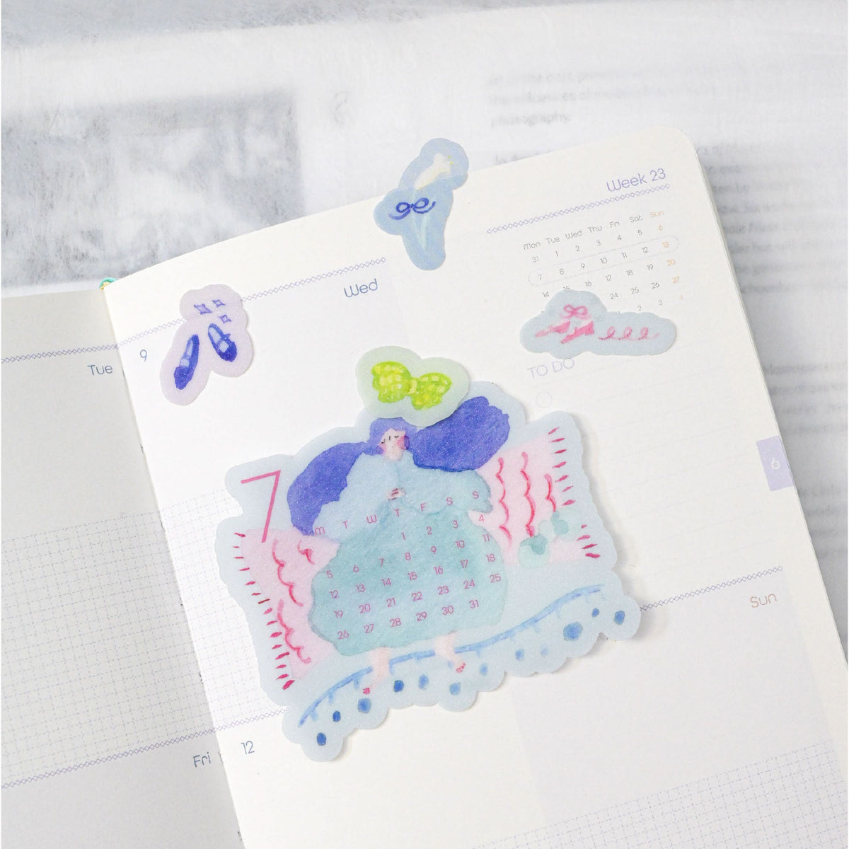 Dodolulu - 2027 Calendar - Calendar Stickers - Monthly