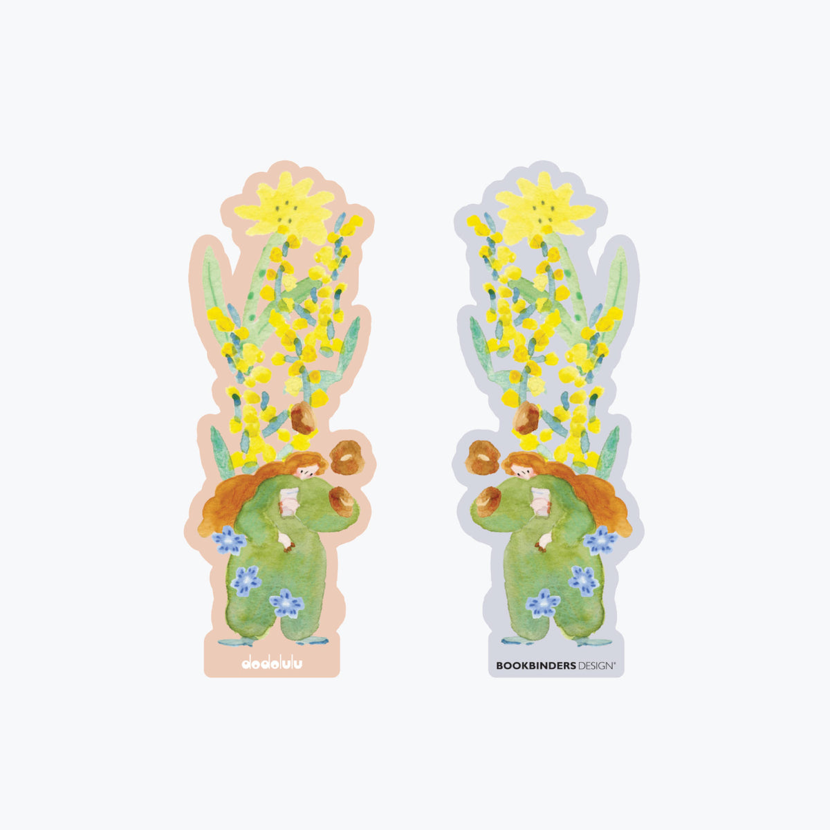 Dodolulu x Bookbinders Design - Bookmark - Golden Wattle