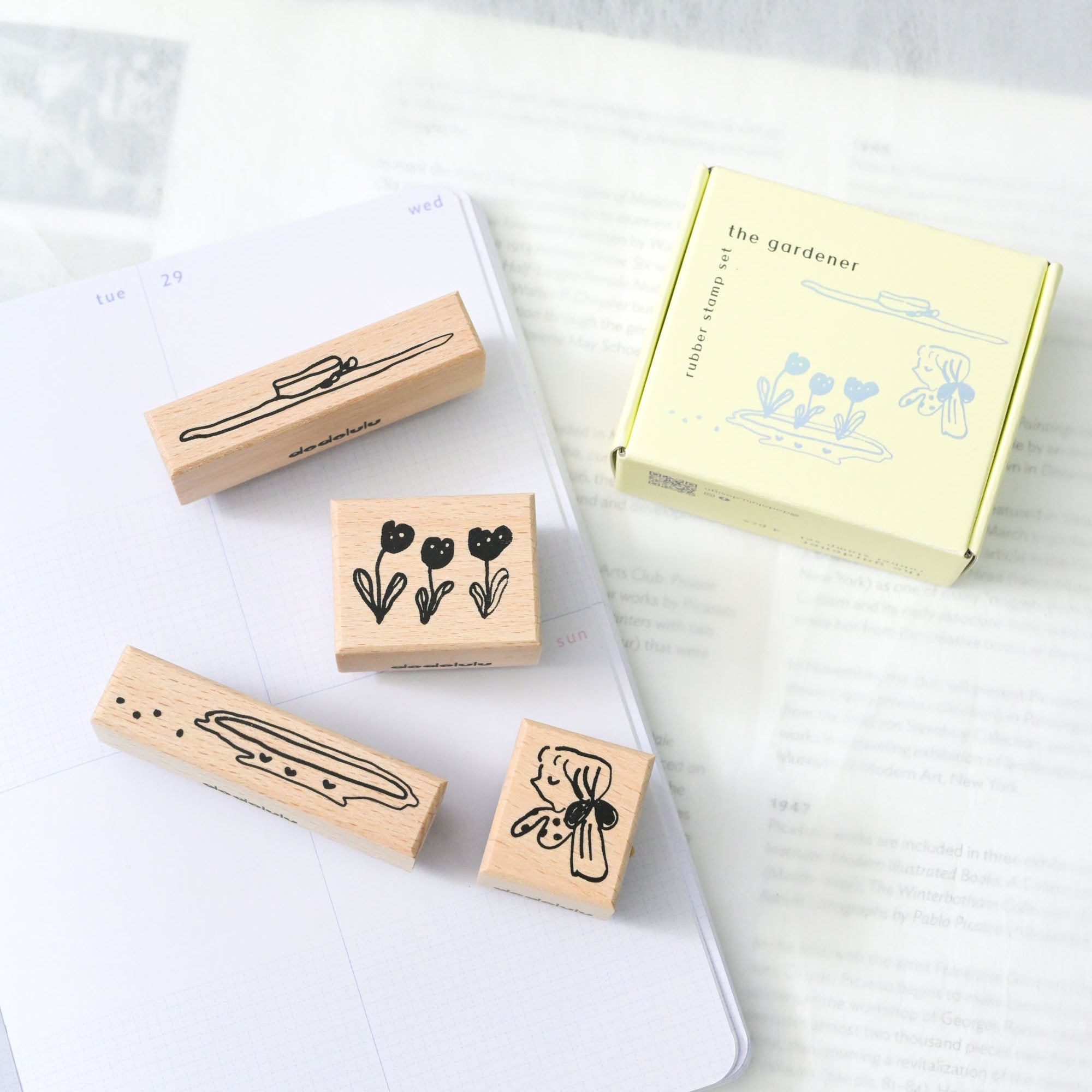 Dodolulu - Stamp Set - The Gardener