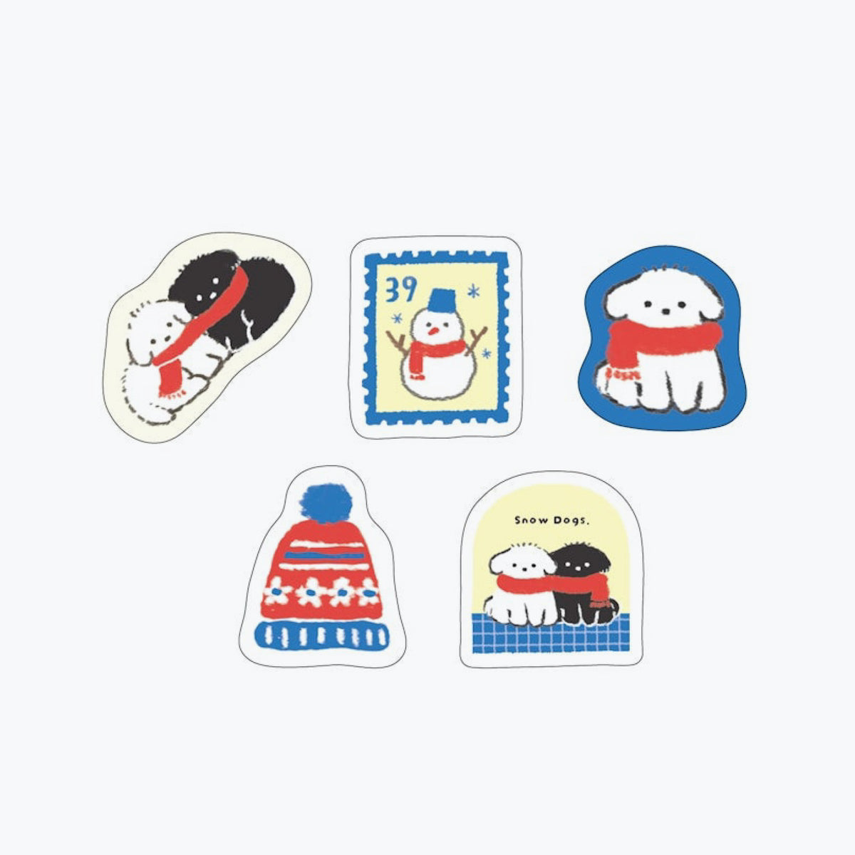 Furukawashiko - Flake Seal - Winter Limited - Dogs
