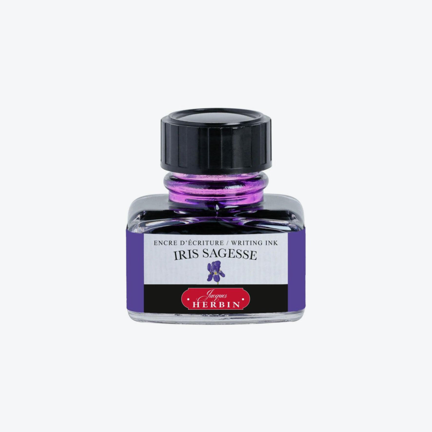Herbin - Fountain Pen Ink - 30ml - Iris Sagesse