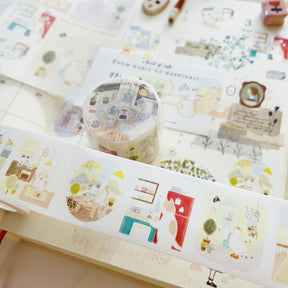 Niconeco Zakkaya - Washi Tape - Duck & Friends Cafe Moments
