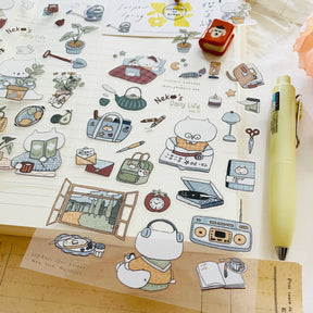 Niconeco Zakkaya - Planner Sticker - Neko's Daily Life Vol.4