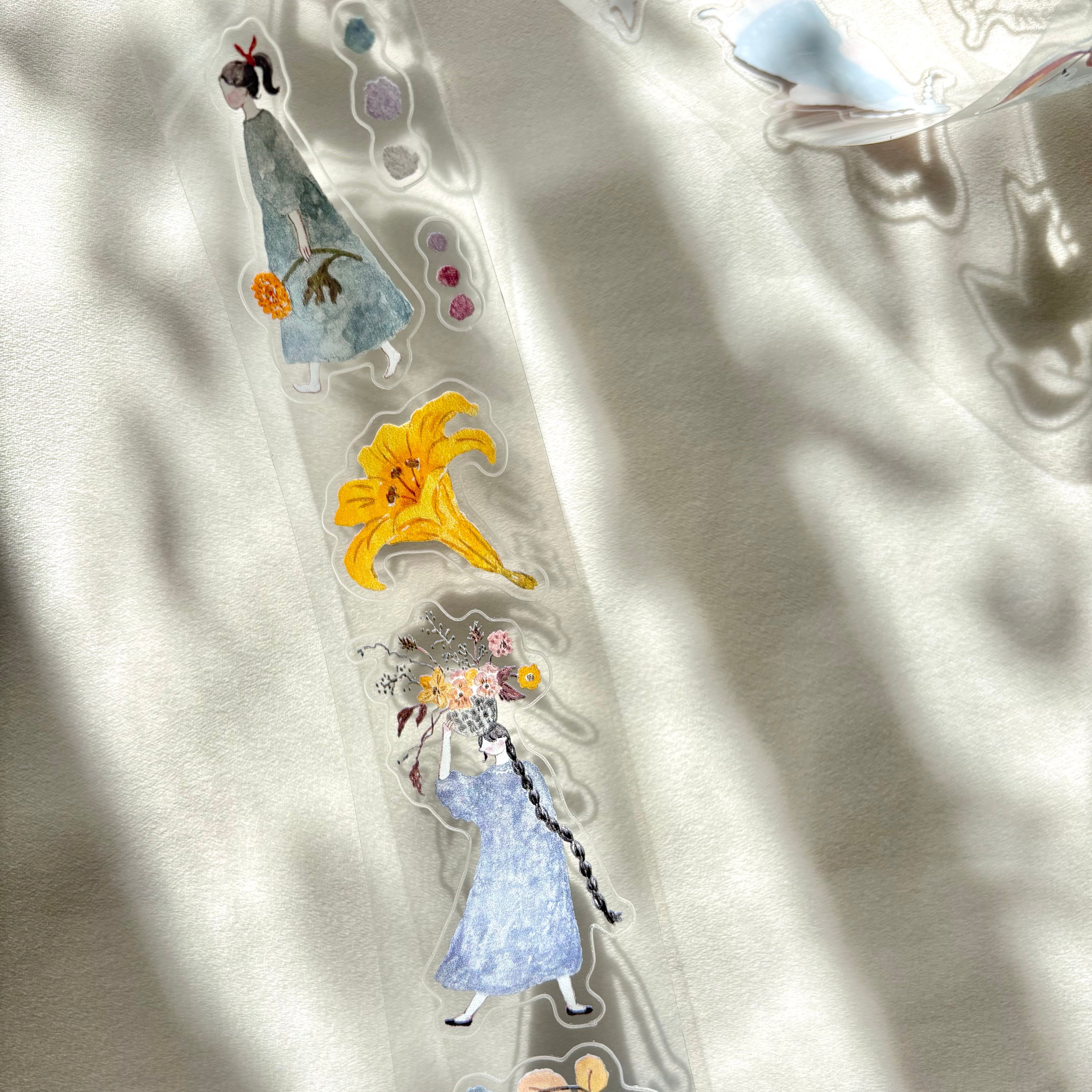 Pion - Washi Tape - Blooming (PET)