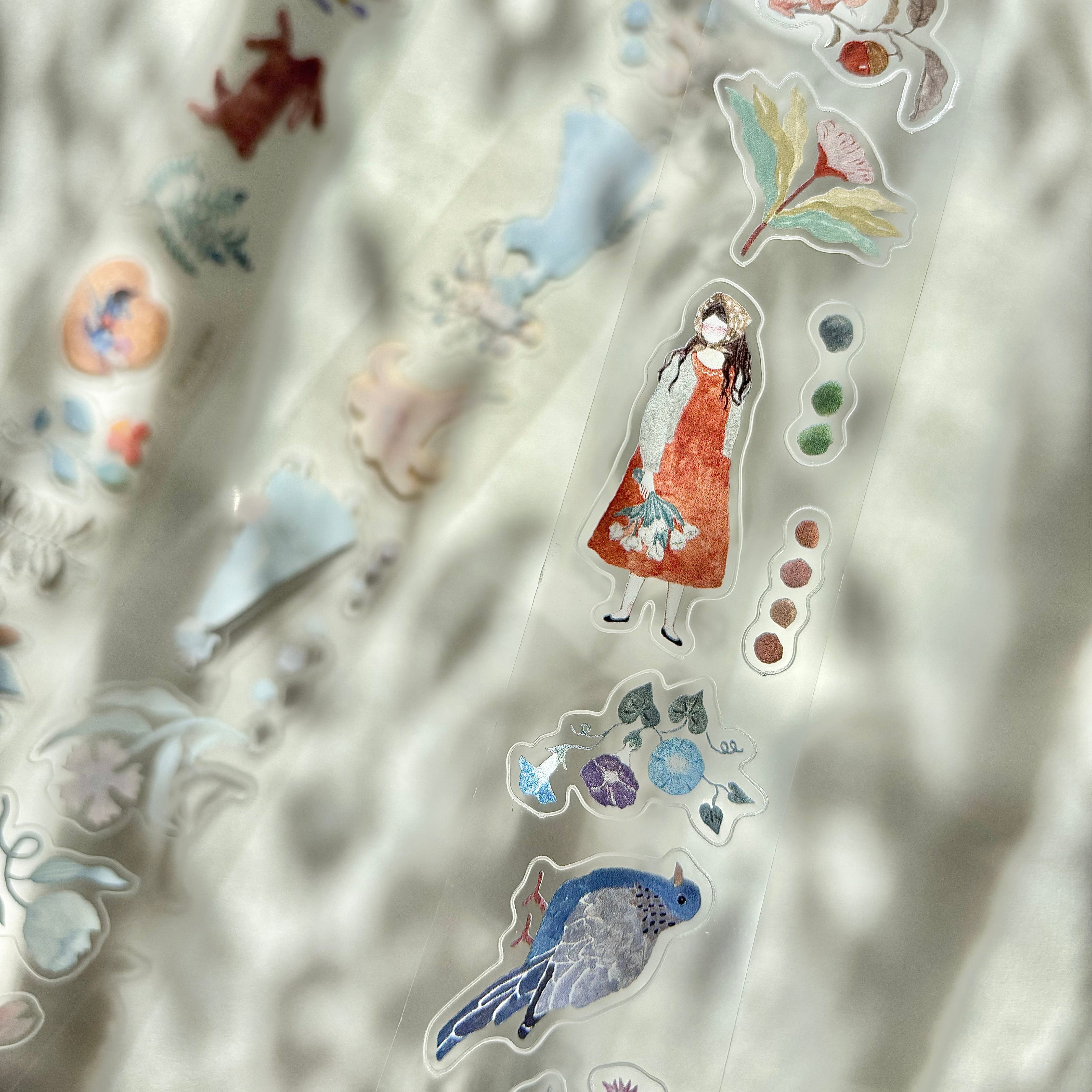 Pion - Washi Tape - Blooming (PET)