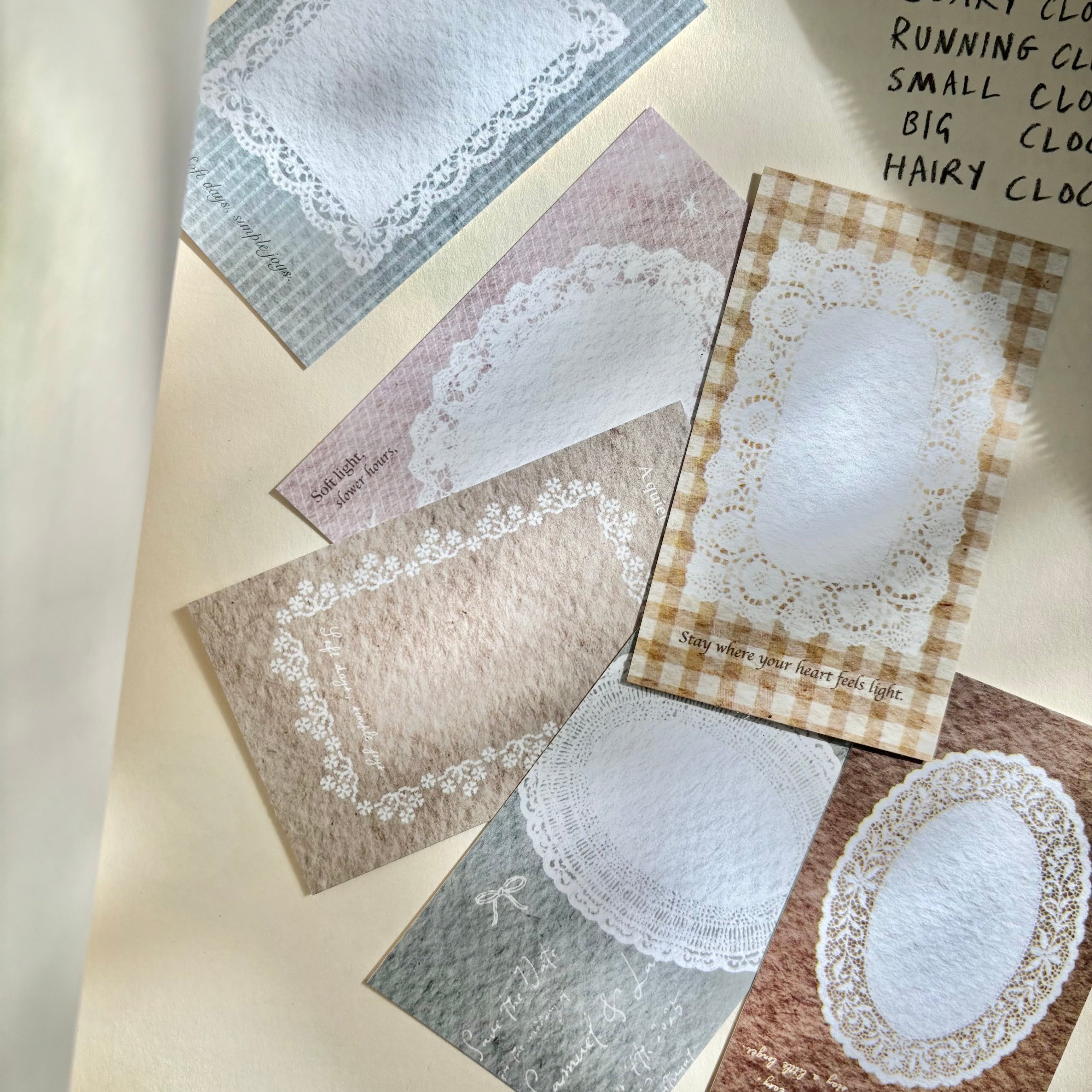 Pion - Loose Sheets - Lace Frame