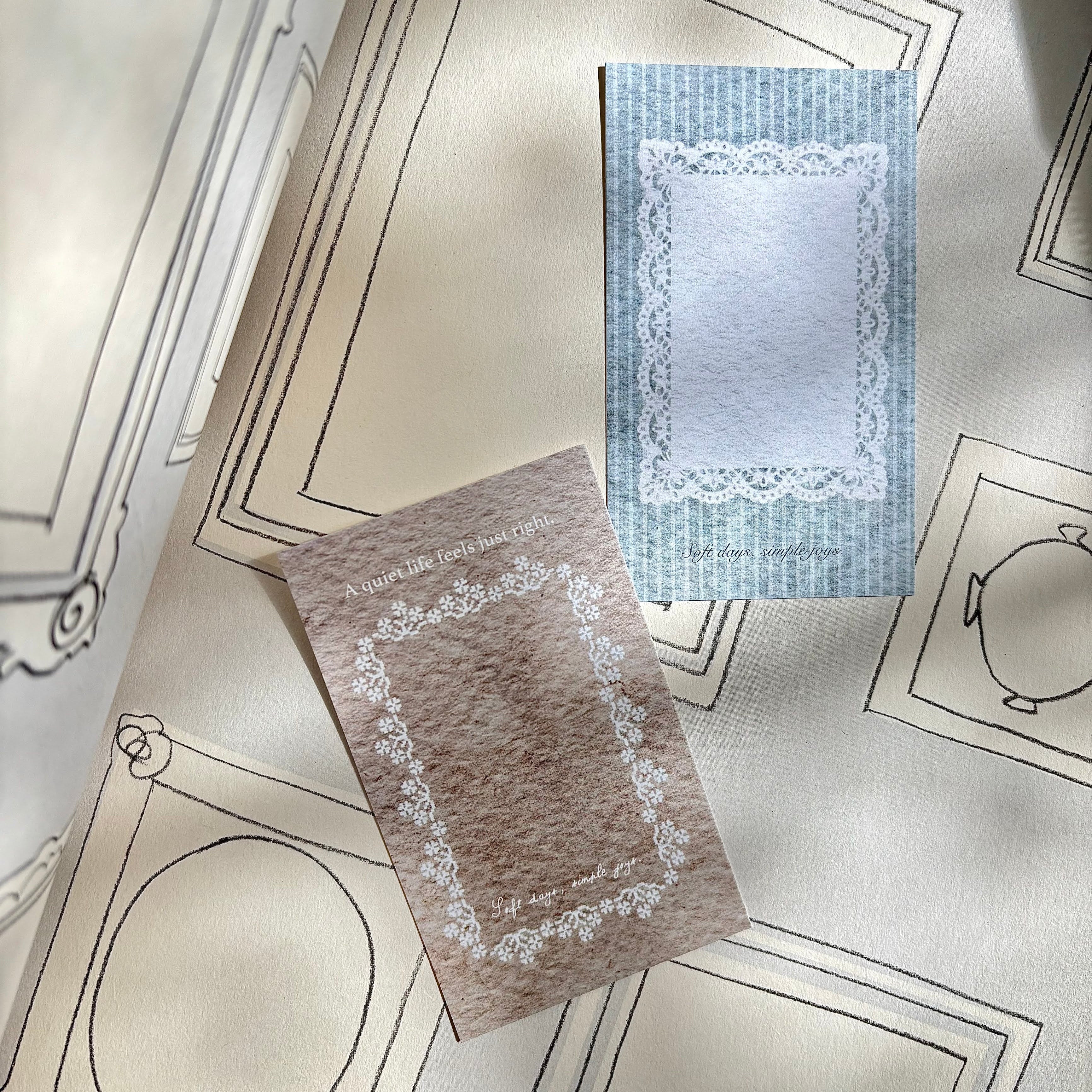 Pion - Loose Sheets - Lace Frame