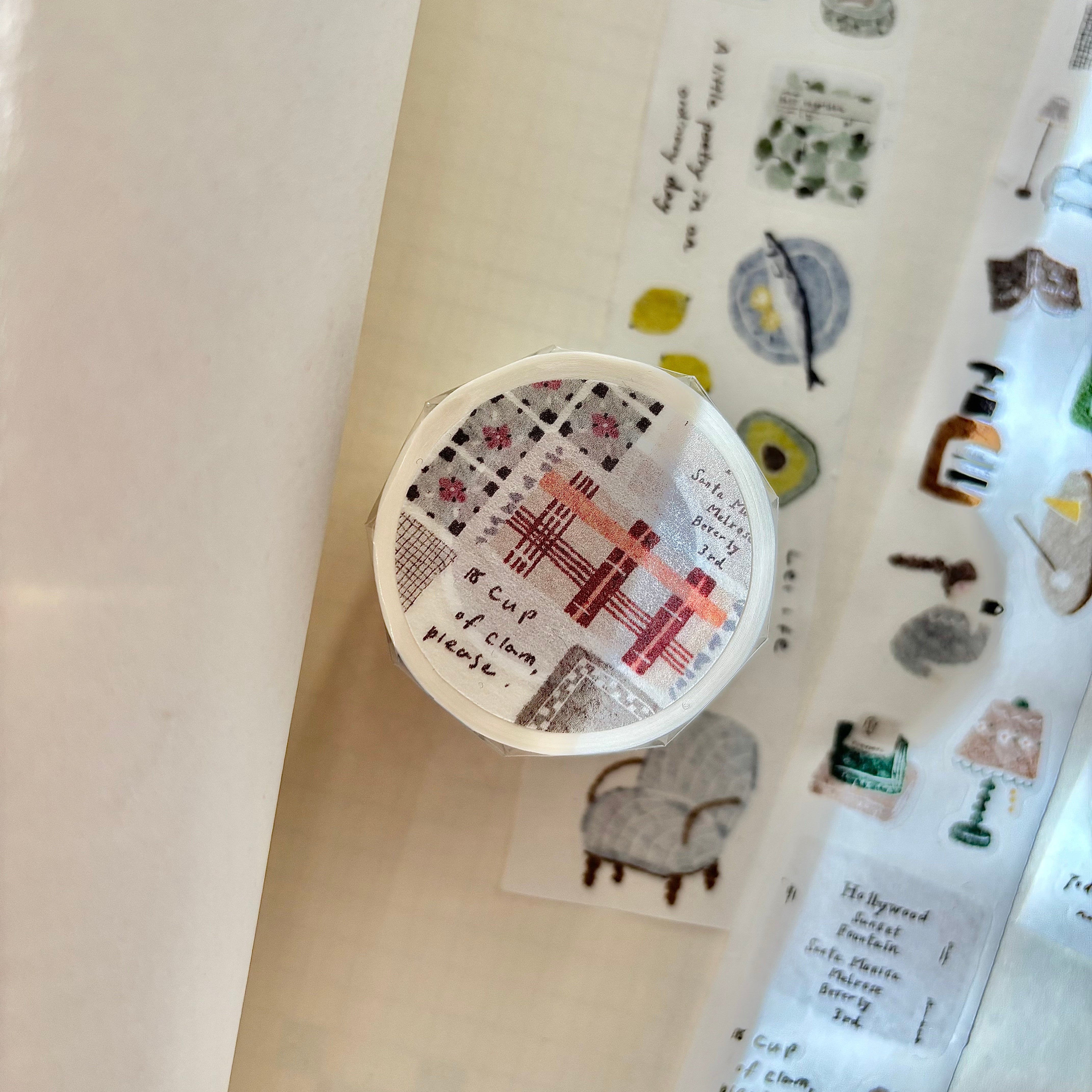 Pion - Washi Tape - Cozy Mood (PET)