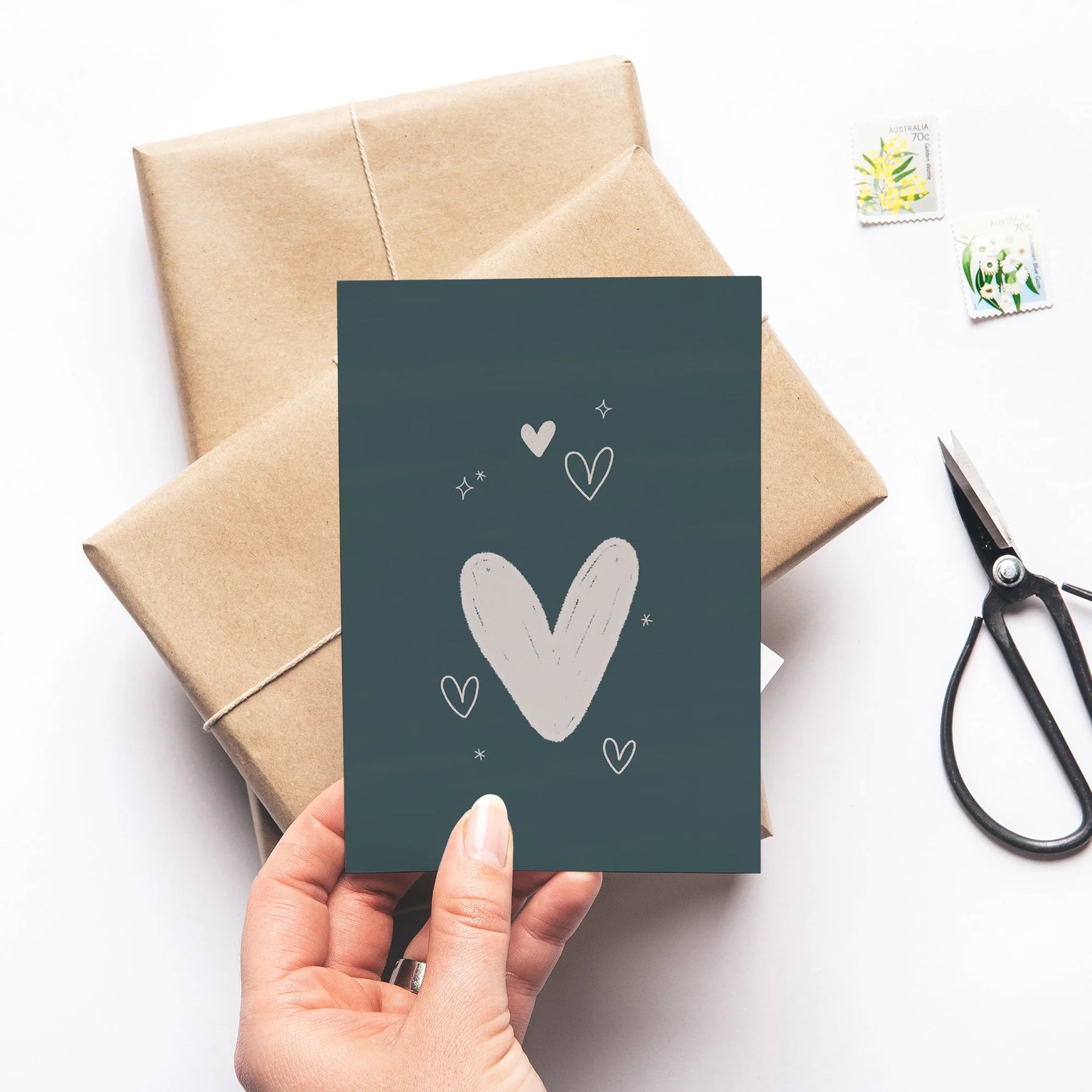 In the Daylight - Card - Love - Lots of Lovehearts