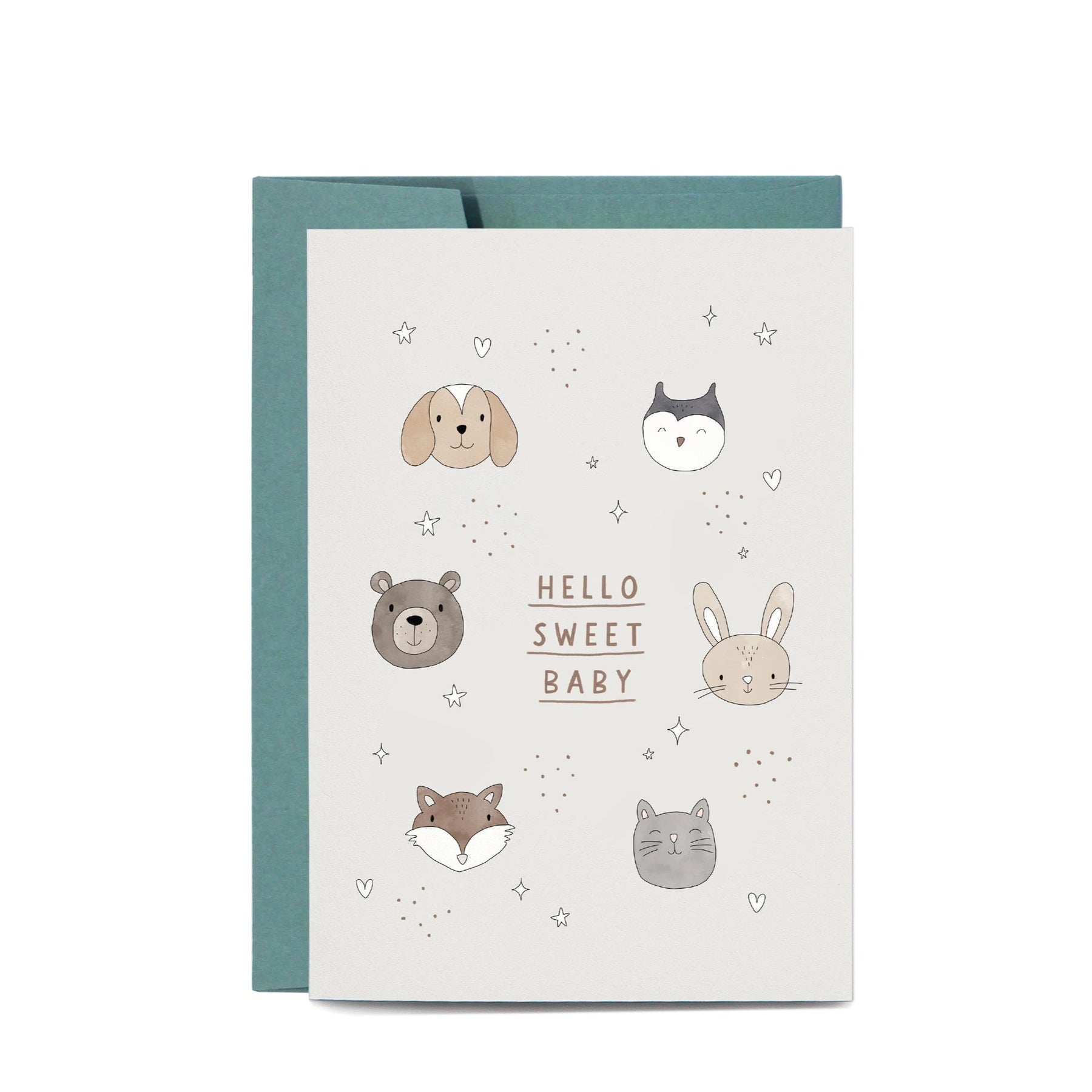 In the Daylight - Card - Sweet Baby Animals