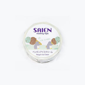 Kamiiso - Washi Tape - Penguin Ice Cream