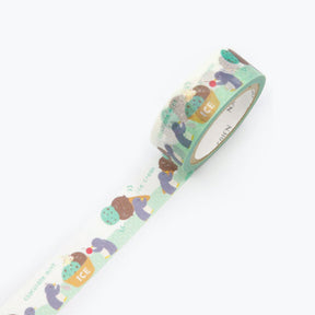 Kamiiso - Washi Tape - Penguin Ice Cream
