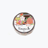 Kamiiso - Washi Tape - Kimono Beauty - Flower Circle