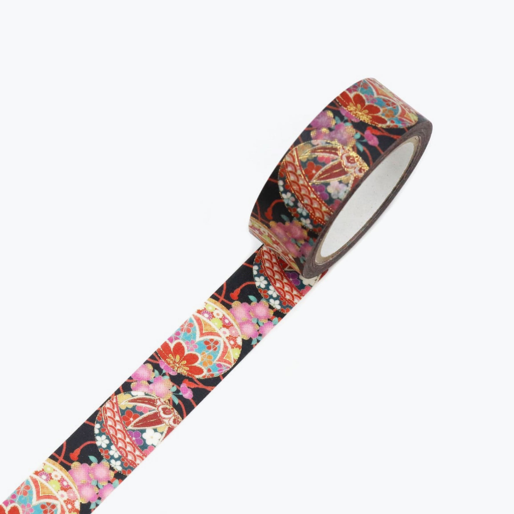 Kamiiso - Washi Tape - Kimono Beauty - Temari