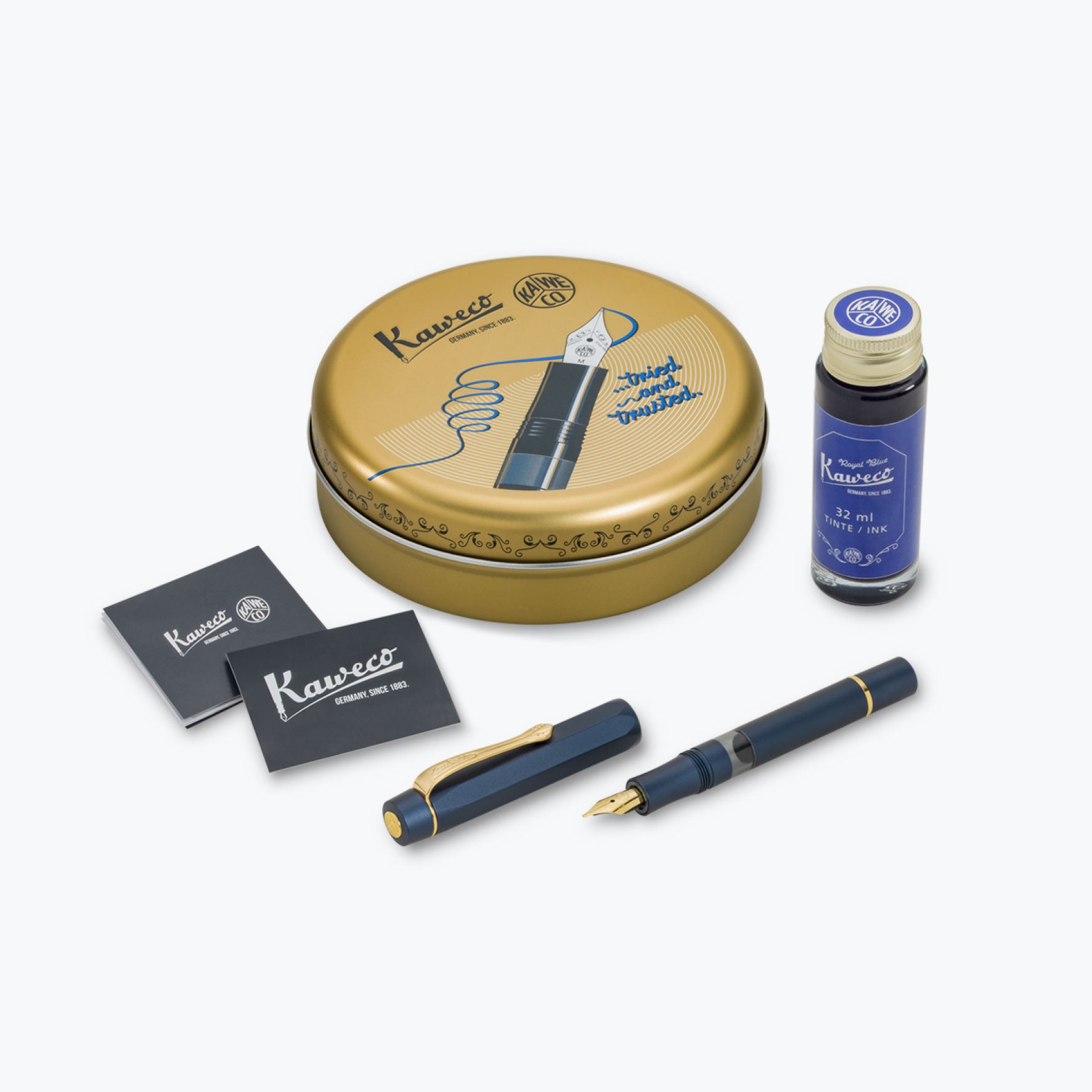 Kaweco - Fountain Pen - Piston Sport AL - Navy