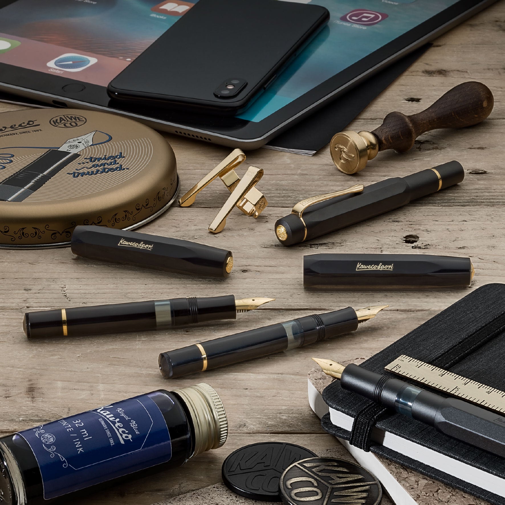 Kaweco - Fountain Pen - Piston Sport Classic - Black