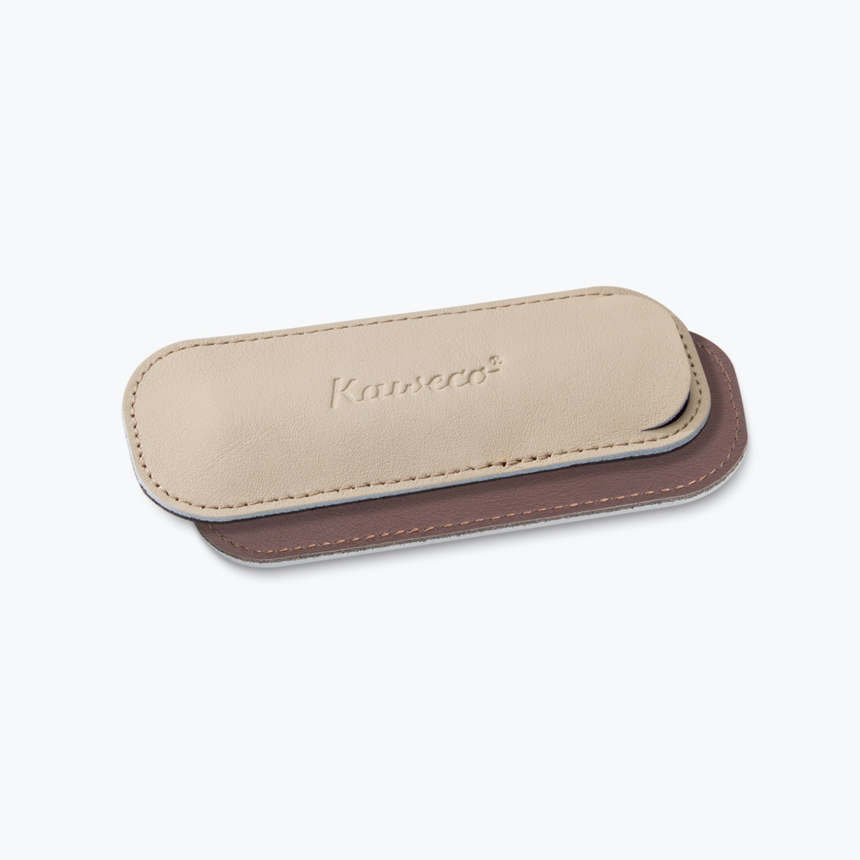 Kaweco - Pen Pouch - Sport - Eco - Creamy Espresso - Two