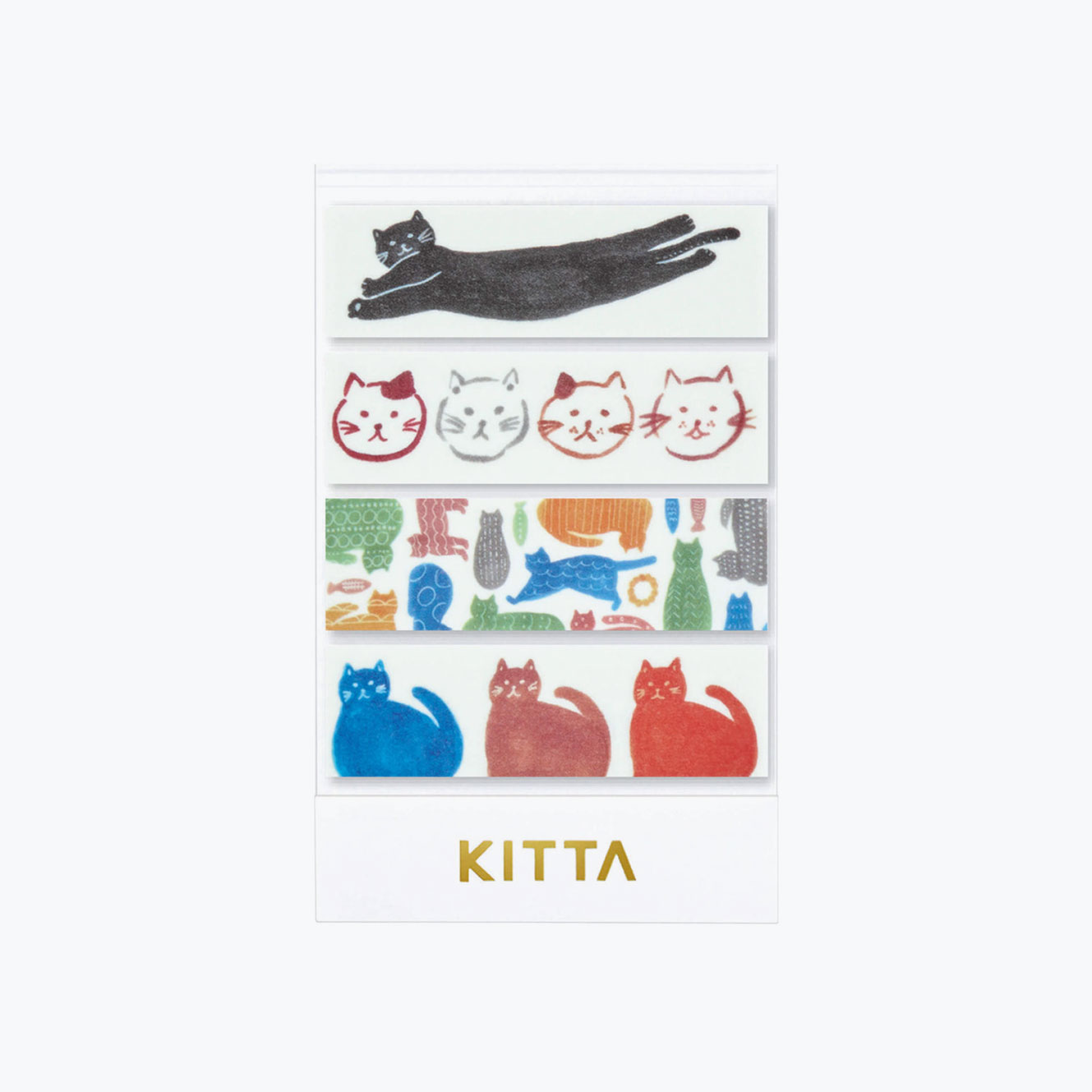 King Jim - Washi Strips - KITTA - Cat