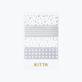 King Jim - Washi Strips - KITTA - Stardust (Silver Foil) <Outgoing>