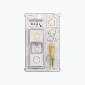 Kutsuwa - Stamp - Hancoco Slide - Wreath