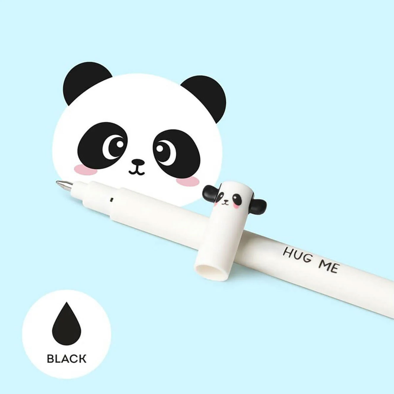 Legami - Gel Pen - Erasable - Panda (Black Ink)