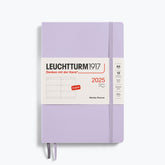 Leuchtturm1917 - 2025 Diary - Weekly Planner - A5 - Lilac (Soft)