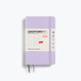 Leuchtturm1917 - 2025 Diary - Weekly Notebook - A6 - Lilac (Hard)