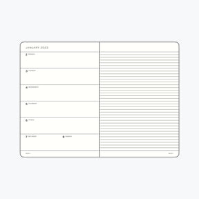 Leuchtturm1917 - 2025 Diary - Weekly Notebook - A6 - Sky (Soft)