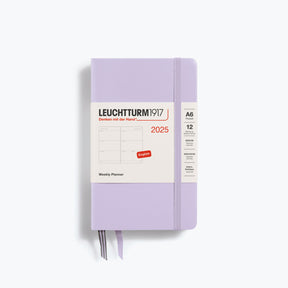 Leuchtturm1917 - 2025 Diary - Weekly Planner - A6 - Lilac (Hard)