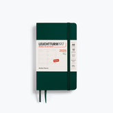 Leuchtturm1917 - 2025 Diary - Weekly Planner - A6 - Forest Green (Soft)