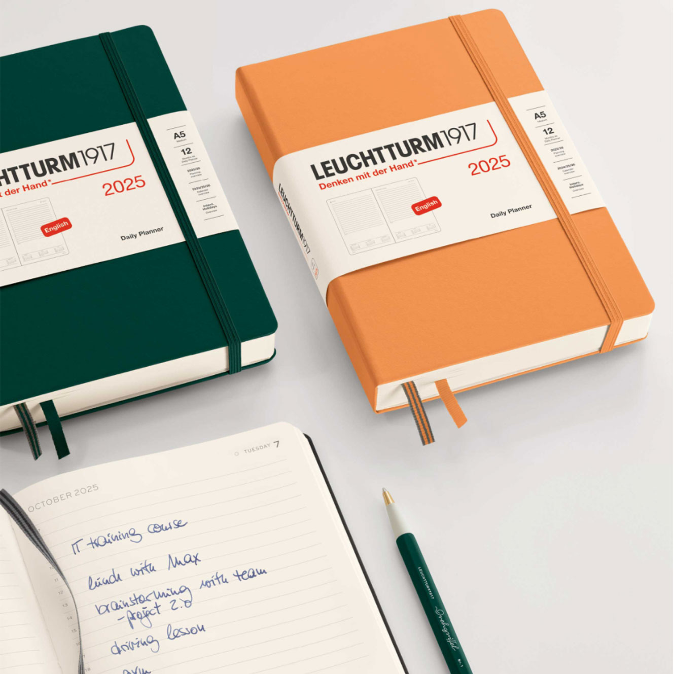 Leuchtturm1917 - 2025 Diary - Daily Planner - A5 - Sky