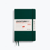 Leuchtturm1917 - 2025 Diary - Week Planner - B6+ - Forest Green