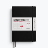 Leuchtturm1917 - 2026 Diary - Daily Planner - A5 - Black