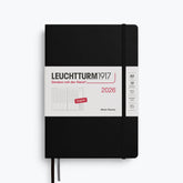 Leuchtturm1917 - 2026 Diary - Week Planner - A5 - Black