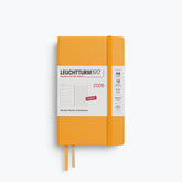 Leuchtturm1917 - 2026 Diary - Weekly Notebook - A6 - Rising Sun (Hard)