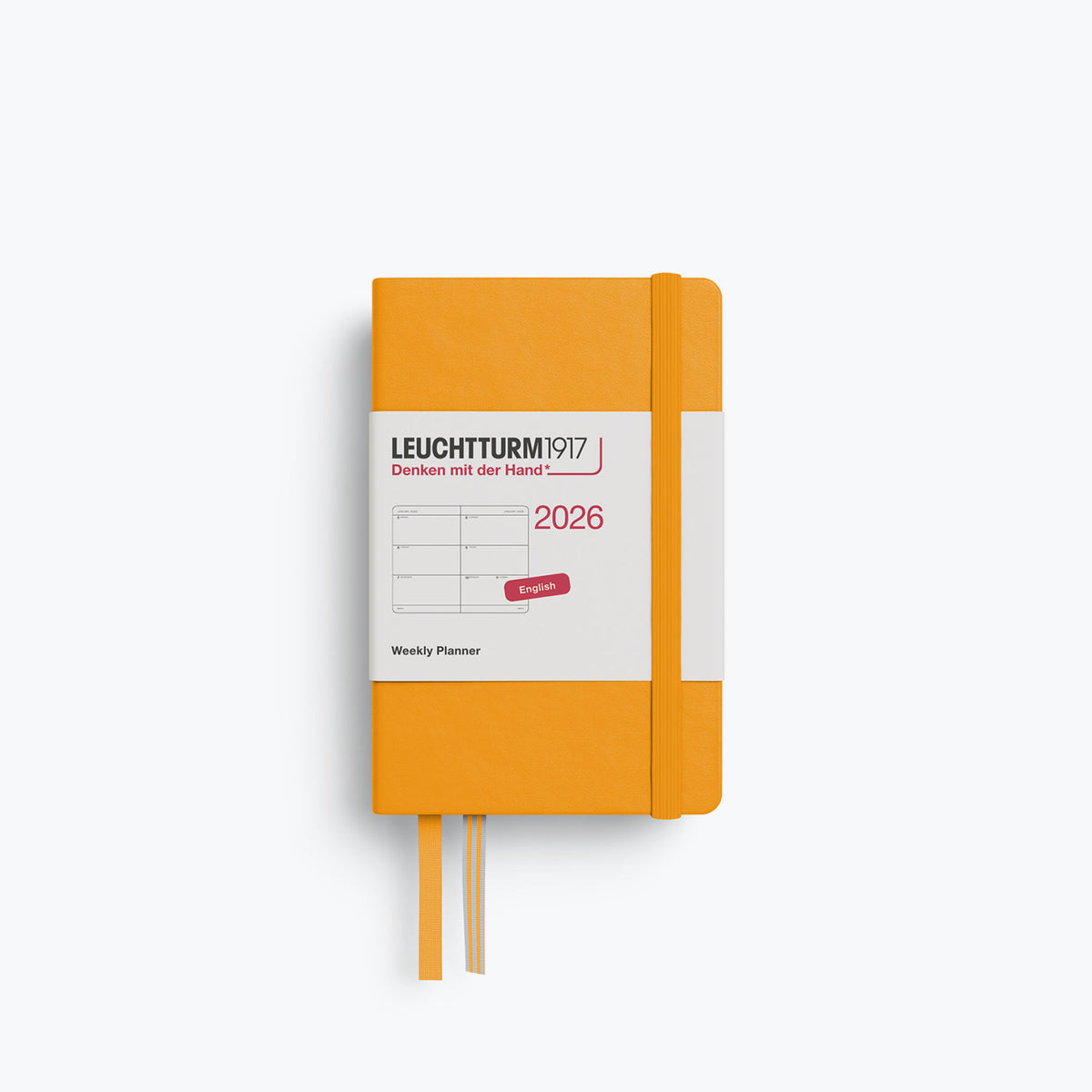 Leuchtturm1917 - 2026 Diary - Weekly Planner - A7 - Rising Sun