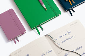 Leuchtturm1917 - 2026 Diary - Weekly Planner - A7 - Forest Green