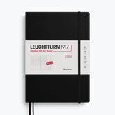Leuchtturm1917 - 2026 Diary - Week Planner - B5 - Black