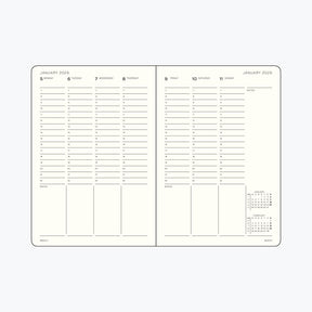 Leuchtturm1917 - 2026 Diary - Week Planner - B5 - Black