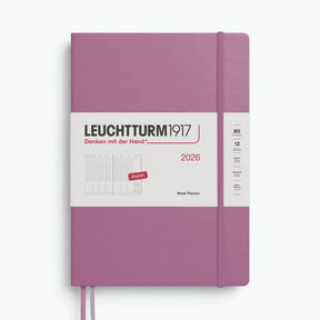 Leuchtturm1917 - 2026 Diary - Week Planner - B5 - Dusty Rose