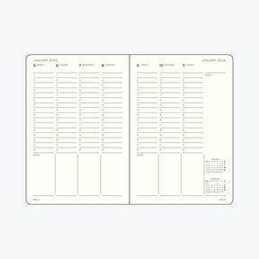 Leuchtturm1917 - 2026 Diary - Week Planner - B5 - Spring Leaf