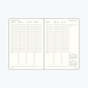 Leuchtturm1917 - 2026 Diary - Week Planner - B5 - Ink