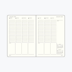 Leuchtturm1917 - 2026 Diary - Week Planner - B6+ - Black